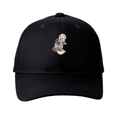 Kimono Dog Cap
A subtle black cap with a small kimono dog design.